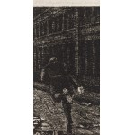 Mieczysław Wejman (1912, Brdów – 1992, Kraków), "Cyclist Va – Attack" (detail), 1968
