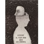 Stasys Eidrigevicius (né en 1949 à Mediniskiai, en Lituanie), Exlibris de Geert H. Van Der Zee