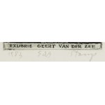 Stasys Eidrigevicius (né en 1949 à Mediniskiai, en Lituanie), Ex libris de Geert van der Zee, 1983