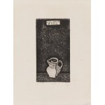 Stasys Eidrigevicius (ur. 1949, Mediniszki na Litwie), Exlibris ST. O. K. K., 1980