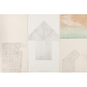 Włodzimierz Kunz (1926 Dąbrowa Tarnowska – 2002 Krakau), „Sonntag – Triptychon“, 1989