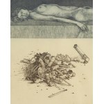 Leszek Rózga (1924 Zgierz - 2015 Łódź), Pety i ogryzki, 1972
