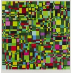Jan Pamuła (1944, Spytkowice near Wadowice – 2022), "Field of Discrete Color Changes," 2019