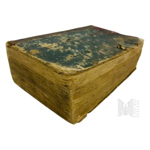 XIX wiek - Współoprawione 2 Książki - Józef Kalasanty Szaniawski (1764 Kalwaria Zebrzydowska - Lwów 1843) - 1805 - Rady przyjacielskie - Warszawa & Filip Neriusz Golański (1753 Kraków - Wilno 1824), 1808 - O Wymowie i Poezji - Wilno (Bibliofilstwo, Filozo