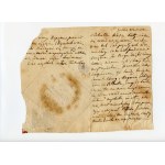 Duchy of Warsaw – 1812 – Letters from Rev. Karol Skórkowski (1768, Jankowice near Radom – 1851, Opava) to his brother Feliks Skórkowski – Warsaw, 1812 (Opoczno, Pułtusk, Siedlce, Volhynia, Russia, Mir, 3rd Uhlan Regiment of the Duchy of Warsaw, 16th Uhlan