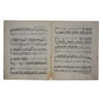 Polské království – Stanisław Ignacy Szczepanowski (Wrocieryż 1811–1877 Lvov) – 1861 – Noty „Dawne Czasy. Polonéza“ (Hudební skladba, kytara, violoncello, listopadové povstání, velká emigrace, Varšava)