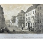 Napoleon ORDA (1807, Vorochevichi – Warsaw, 1883) – Print: Card from the Album of Views of the Duchy of Poznań and West Prussia: Toruń (Nicolaus Copernicus’s House), Romanticism, Old Poland