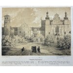 Napoleon ORDA (1807, Vorochevichi – Warsaw, 1883) – Print: A Page from the Album of Views of the Duchy of Poznań and West Prussia: Strzelno, Church of the Holy Trinity