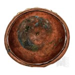 18./19. Jahrhundert – Vergoldete Metallkrone für eine Heiligenfigur (?) – (Sakrale, liturgische und kirchliche Kunst)