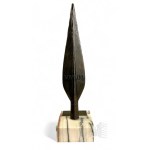 Stanisław Michalik (1941–2001) - Poland - 1996 - The Yotvingian Spear, Suwałki Voivode’s Award, 3rd Kaunas International Fair, Bronze Figure (Sculpture, Contemporary Art)