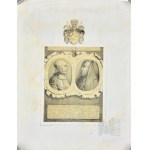[HERBY] Ludwik Jagielski (1821-1884) - Polska - 1854 - Grafika - Jan Orzelski Herbu Dryja (Drya) i Żona Anna Stryjkowska Tytus Działyński, Kościan, Litografia (Heraldyka, Renesans, Pamiętniki i Roczniki Staropolskie)