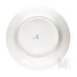 [COATS OF ARMS] - Biedermeier - 1837–1844 - Porcelain Plate - Polish Stadnicki Coat of Arms - Schumann Moabit - Berlin (Heraldry, Stadnicki Coat of Arms, Coats of Arms of Topór, Niesobia, Starykoń, Trąby)
