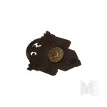 Poland - Early 20th Century - Patriotic Badge - Head of a Krakowiak (Patriotism, Patriotic, Krakowiaks, Regaining Independence)