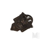 Poland - Early 20th Century - Patriotic Badge - Highlander's Head (Podhale, Patriotism, Patriotic Art, Regaining Independence, Highlanders)