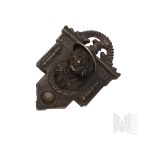 Poland - Early 20th Century - Patriotic Badge - Highlander's Head (Podhale, Patriotism, Patriotic Art, Regaining Independence, Highlanders)