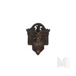 Poland - Early 20th Century - Patriotic Badge - Head of a Nobleman (Patriotism, Patriotic Symbol, Regaining Independence, Noble Tradition)