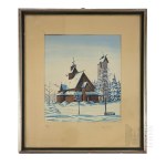 W. Richter - Poland/Germany/Silesia - 20th century - Interwar period - Wang Temple in Karpacz (Lower Silesia, Karkonosze Mountains, Norway, Interwar period)