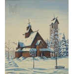 W. Richter - Poland/Germany/Silesia - 20th century - Interwar period - Wang Temple in Karpacz (Lower Silesia, Karkonosze Mountains, Norway, Interwar period)