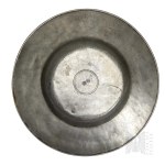 Germany - 1693–1707 - Tin Bowl/Plate - Hans Christoph Krahl, Kinigunte Schifnerin Leipe (Tableware)