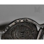 [SILVER 0.800] Poland - 20th century - Openwork Butterfly with Spread Wings (Filigree, Art Nouveau(?))