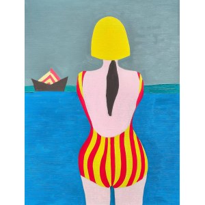 Agnieszka Brzezińska, Sulla spiaggia, 2026