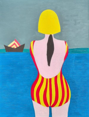 Agnieszka Brzezińska, Na plaży, 2026