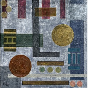 Aleksandra Semeniuk, Abstrakte Geometrie, 2021