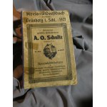 District Directory of the Grünberg i. Schl District, 1921, by A. O. Schultz.