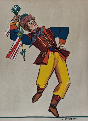 Zofia Stryjeńska (1891-1976), Chłop ze Śląska, 1939