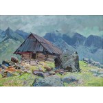 Leszek Stańko (1925–2011), A Cabin in the Mountains, 1978