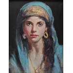 Unknown Artist, Oriental Portrait, 20th century