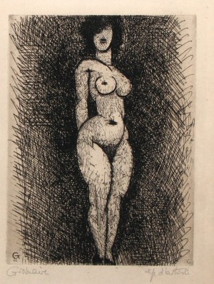Marcel Gromaire (1892-1971), Akt, 1935