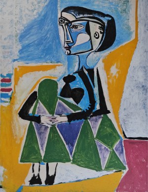 Pablo Picasso (1881-1973), Siedząca Jacqueline