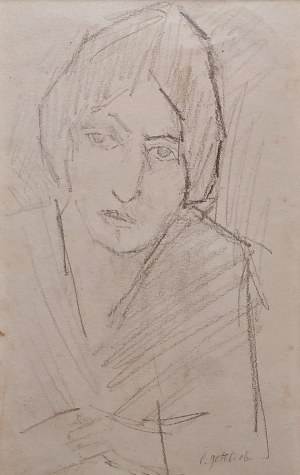 Leopold Gottlieb (1879-1934), Portret kobiety