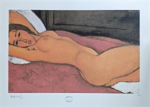 Amedeo Modigliani (1884-1920), Akt leżąca
