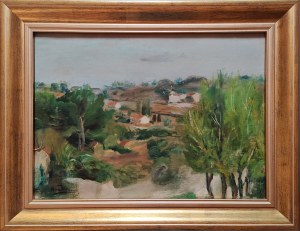 Henryk Hayden (1883-1970), Pejzaż prowansalski,