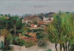 Henryk Hayden (1883-1970), Pejzaż prowansalski,