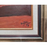 Henryk Hayden (1883-1970), Czerwony pejzaż, 1959