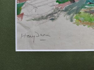 Henryk Hayden (1883-1970), Pejzaż nad Marną