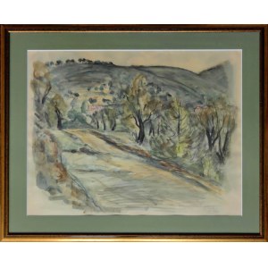 Henryk Epstein (1891–1944), Landscape from Provence, 1938