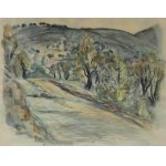 Henryk Epstein (1891–1944), Landscape from Provence, 1938