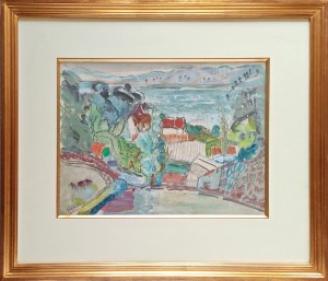 Michel Kikoine (1892-1968), Pejzaż nadmorski