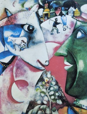 Marc Chagall (1887-1985), Ja i wieś