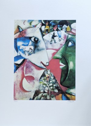 Marc Chagall (1887-1985), Ja i wieś