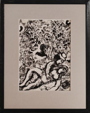 Marc Chagall (1887-1985), Para zakochanych, 1963