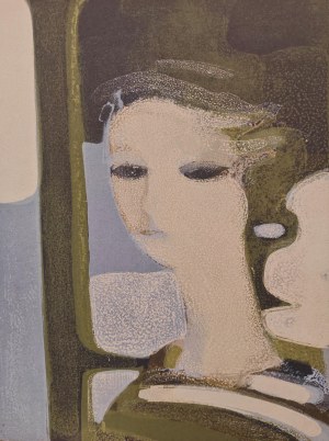 André Minaux (1923-1986), Sandra, 1965