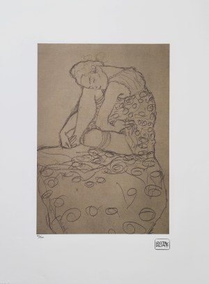 Gustav Klimt (1862-1918), Siedząca kobieta