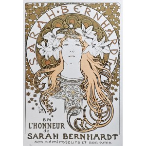 Alfons Mucha (1860–1939), In Homage to Sarah Bernhardt