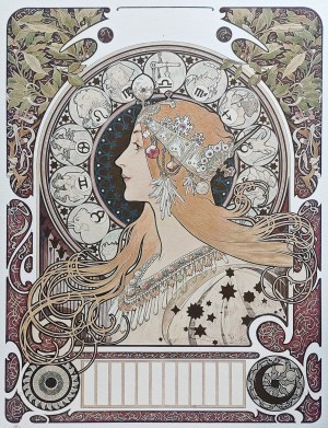 Alfons Mucha (1860-1939), Zodiak