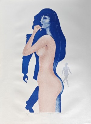 Lucjan Mianowski (1933-2009), Spacer, 1973